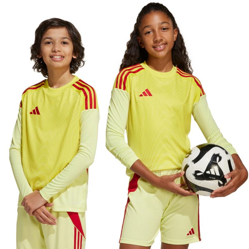 adidas Tiro 25 Competition Long Sleeve Kids' Goalkeeper Jersey Yellow and Red KJN2020 Kiegészítő