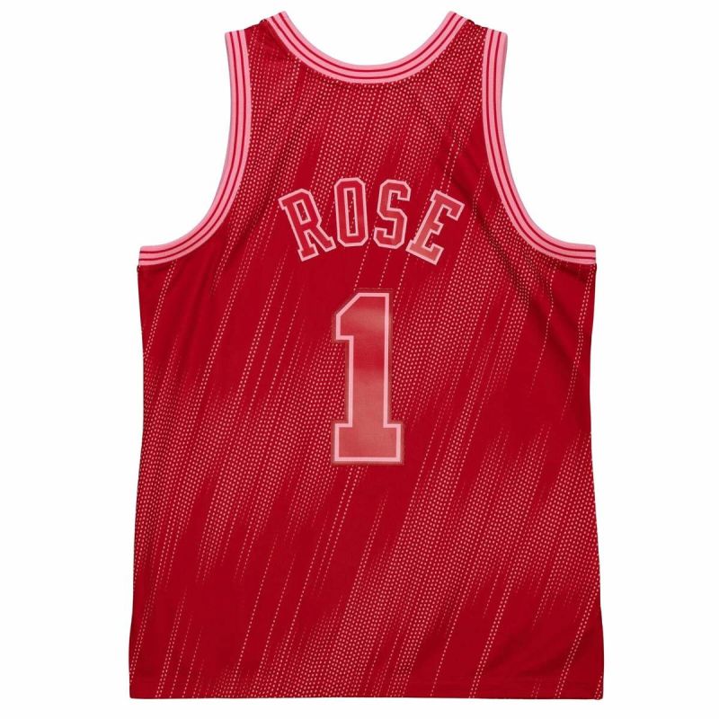 Mitchell & Ness NBA Jersey Swingman Monochrome Chicago Bulls Derrick Rose - TFSM1280-CBU08DRSRED1 kosárlabda mez