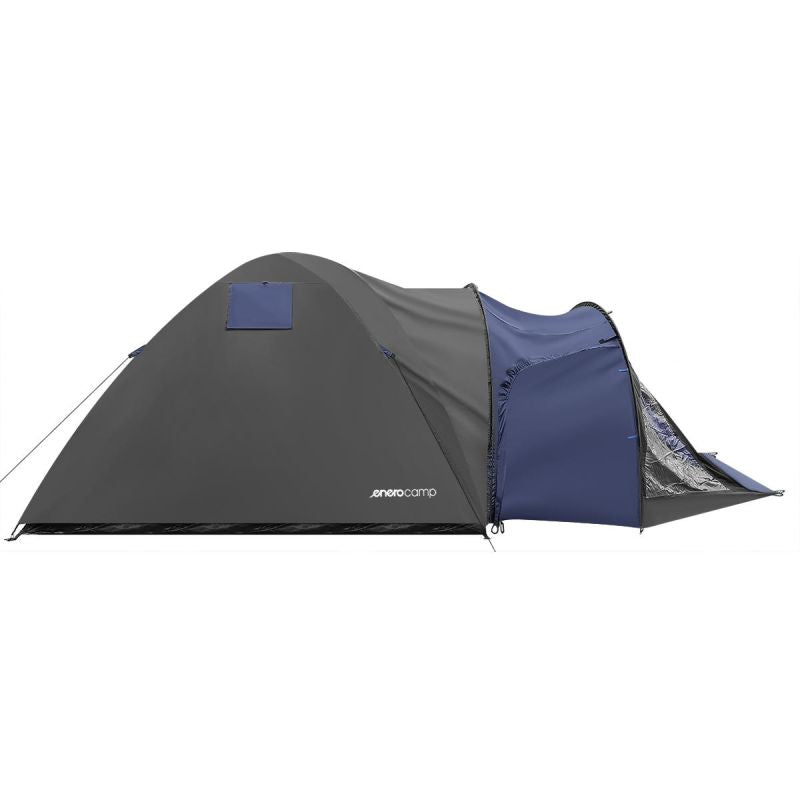 Enero Camp 4-Person Cool Black-Blue Tent kék tents, tourist equipment