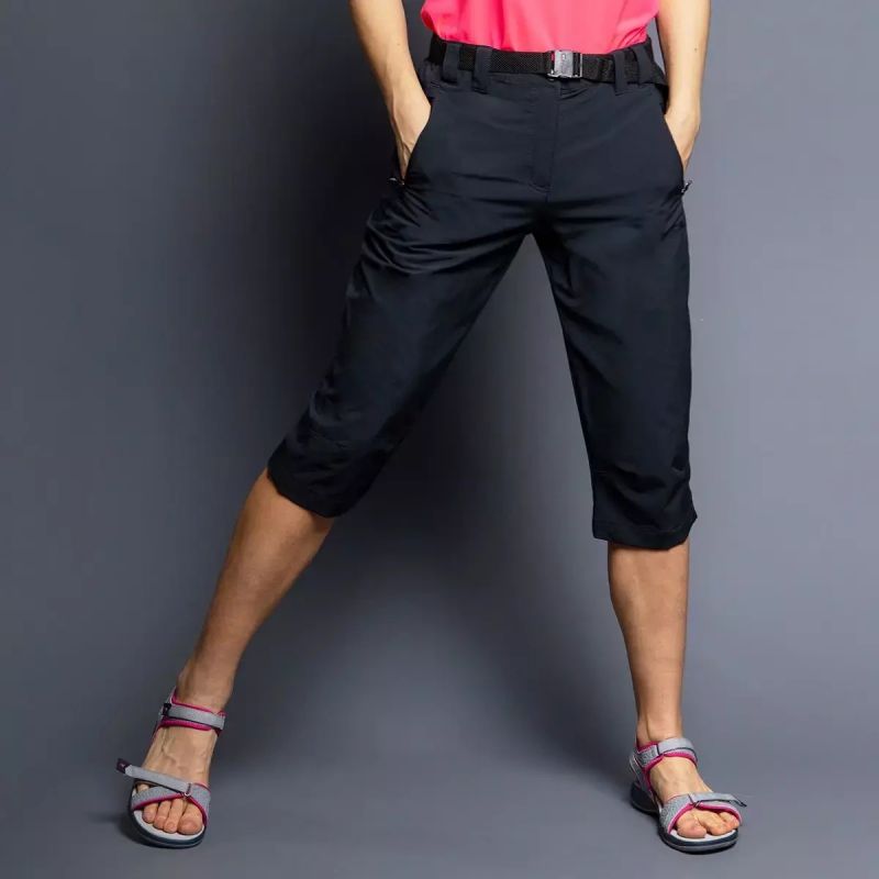 CMP Woman Capri Three-Quarter Trekking Pants, Graphite ( ) grafit nadrág