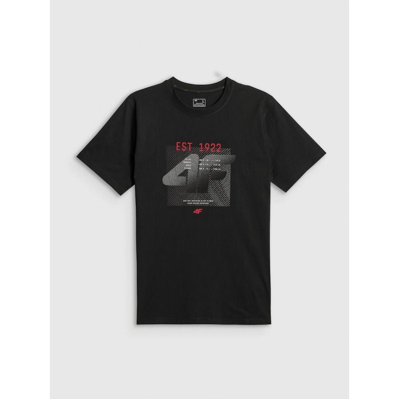 4F Men's regular printed T-shirt póló 4FRSS26TTSHM4039-20S