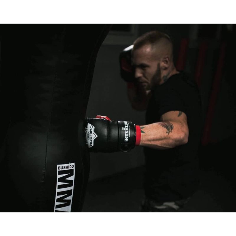 DBX Bushido Mitts Red - One size fits all piros kesztyű