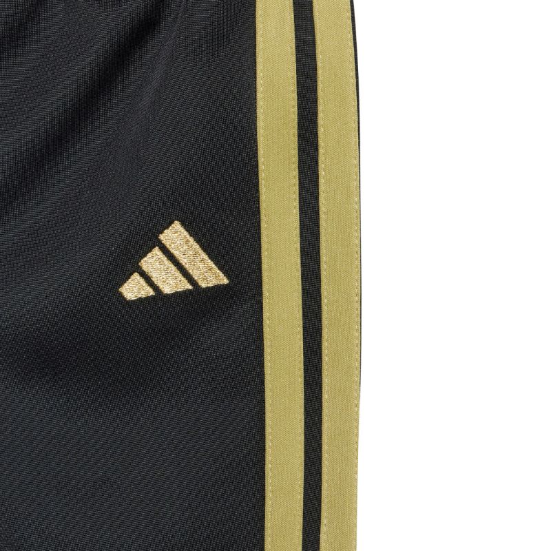 adidas Essentials Climacool Kids Tracksuit Black and Gold JC8857