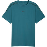 Puma Tape Tee turquoise men's t-shirt 691693 türkiz póló