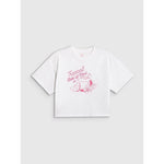 4F Girls' cotton T-shirt 158/164 ruházat 4FJRSS26TTSHF3983-11S