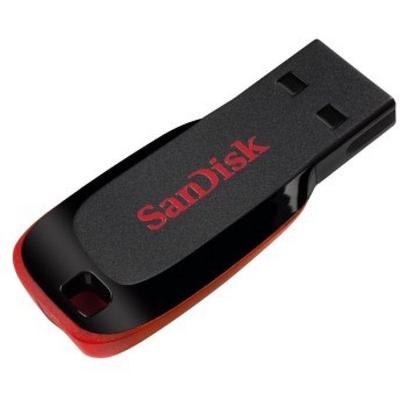 SanDisk Cruzer Blade SDCZ50-064G-B35 pendrive (64GB; USB 2.0; black)