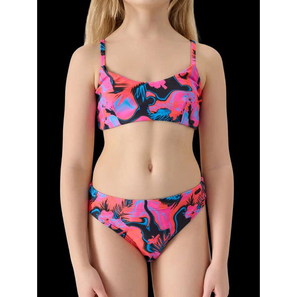 4f Girls' two-piece swimsuit JUNIOR 4FJWSS25UBKSF046-90A General