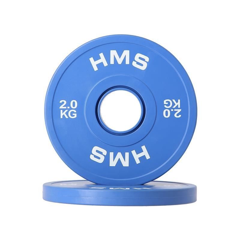 HMS Olympic Bumper Plate 2x2kg Blue kék póló 17-61-110