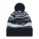 New Era Tottenham Hotspur FC Black Bobble Knit Beanie Hat - uniwersalny kötött sapka