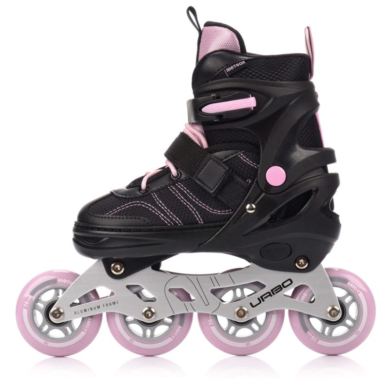 Meteor Roller Skates L 38-41 Urbo Black/Pink