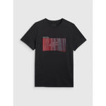 Men's regular printed T-shirt 4F 4FRAW25TTSHM3224-20S póló