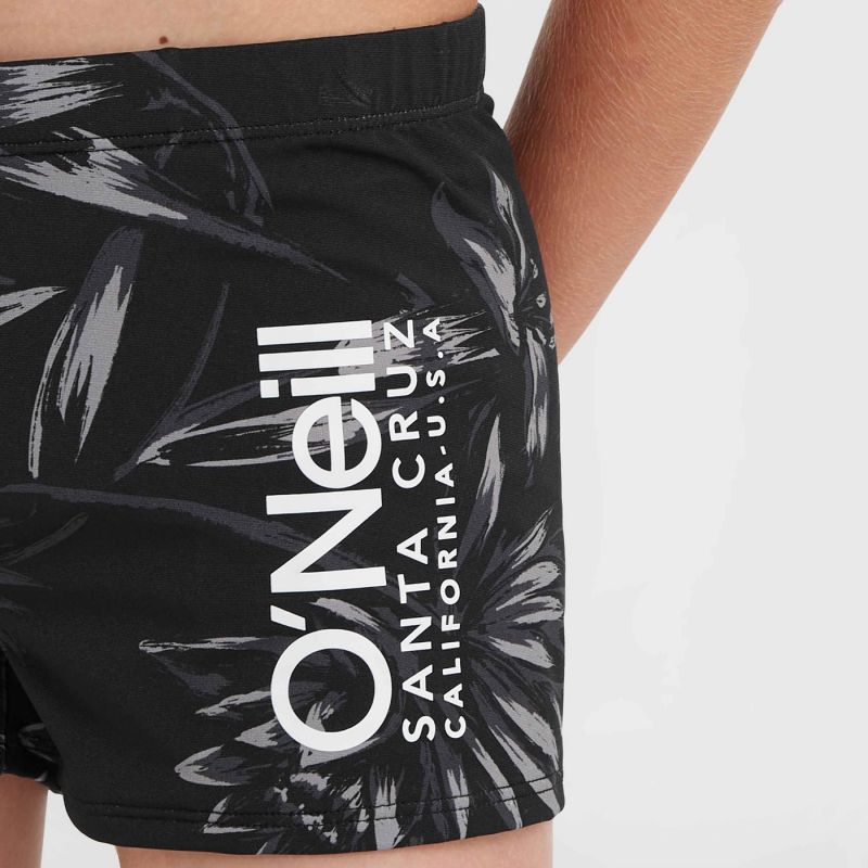 O'Neill Mix & Match Cali Firt 13'' Swim 8'' R Jr fekete swimming trunks, swimming shorts