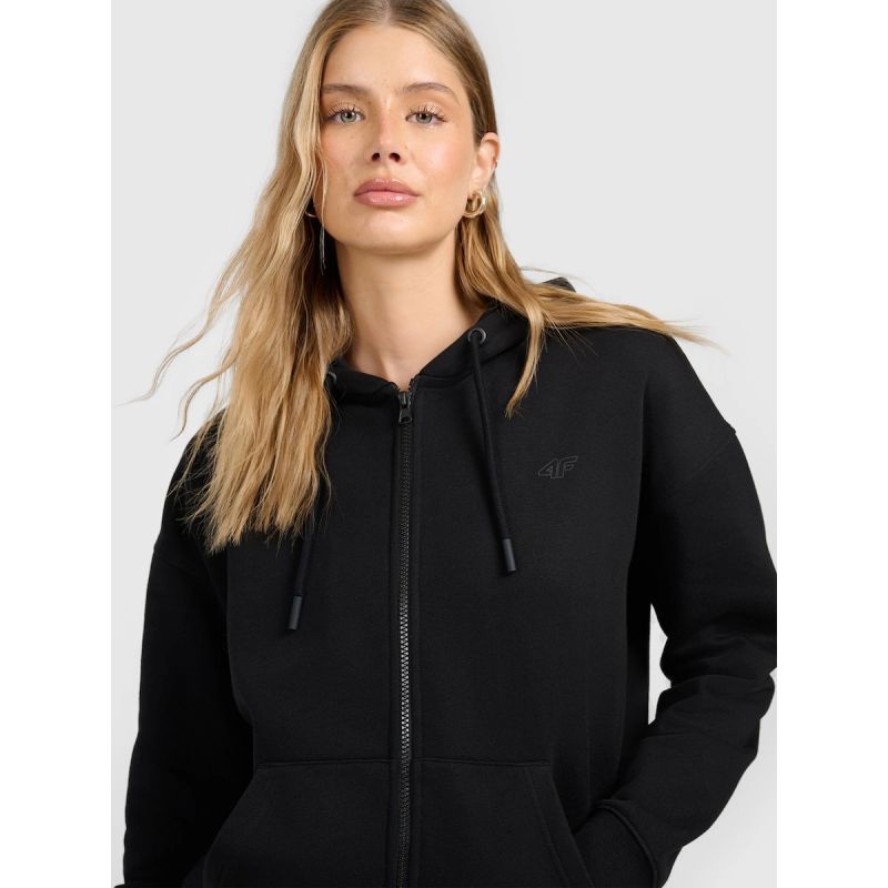 Women's zip-up hooded sweatshirt 4F 4FRMM00TSWSF2772-20S kapucnis pulóver