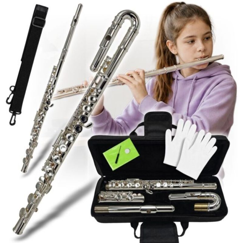 V-TONE SCF 16 Transverse Flute with Curved Headjoint 5908249840393