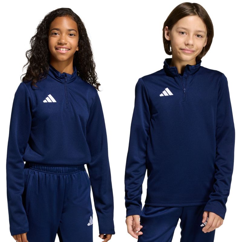 adidas Entrada 26 Training Top Navy Blue JZ6638 Kids Sweatshirt 104cm pulóver