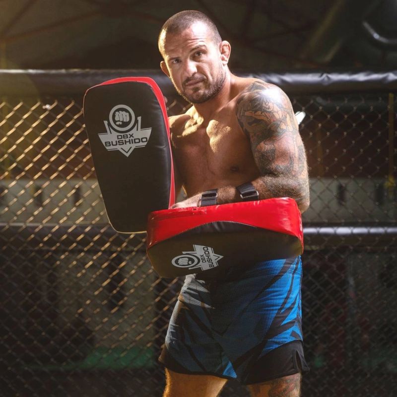 DBX Bushido | TPAO Thai Training Shield czarno-biała training equipment, shields