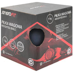 Enero Weight Ball With 1kg Weight, Fit kék balls, training equipment