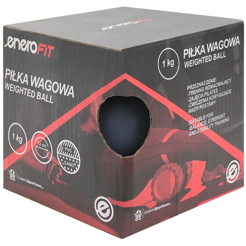 Enero Weight Ball With 1kg Weight, Fit kék balls, training equipment