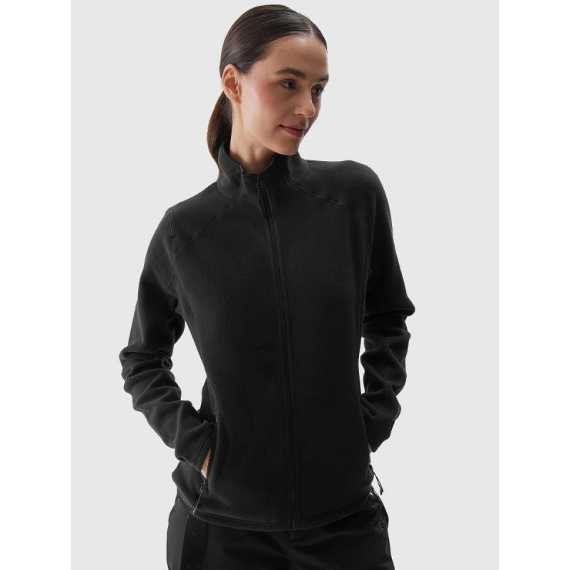 Polartec regular women's stand-up collar fleece 4F 4FWAW24TFLEF272-20S pulóver