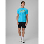 4F Men's regular printed T-shirt póló 4FRSS26TTSHM4305-33S