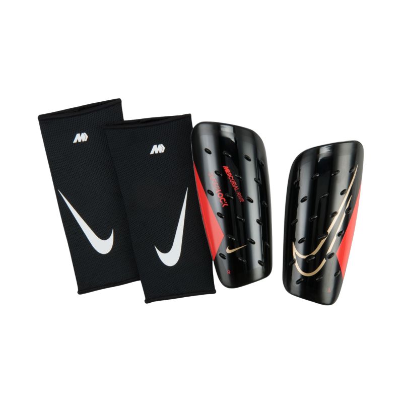 Nike Mercurial FlyLite SuperLock Football Shin Guards Black fekete sípcsontvédő DN3608011