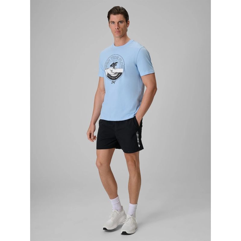 4F Men's regular printed T-shirt póló 4FRSS26TTSHM4298-34S