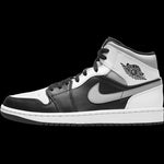 AIR Jordan 1 Mid White Shadow - fehér cipő