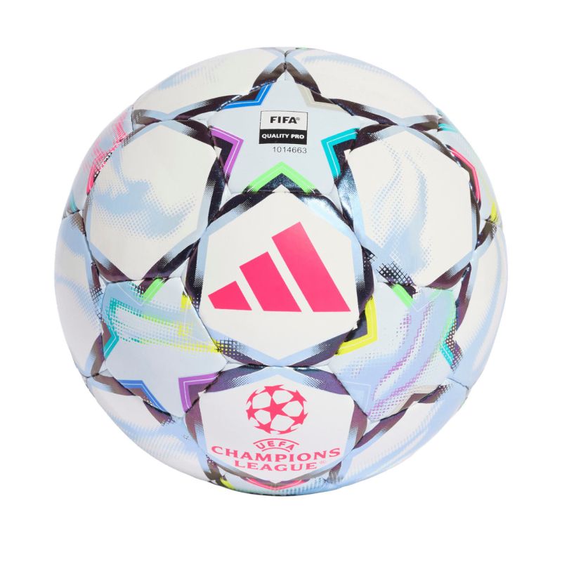Adidas UCL Pro Sala 26/27 League Stage White/Blue/Colorful futs labda KE9772