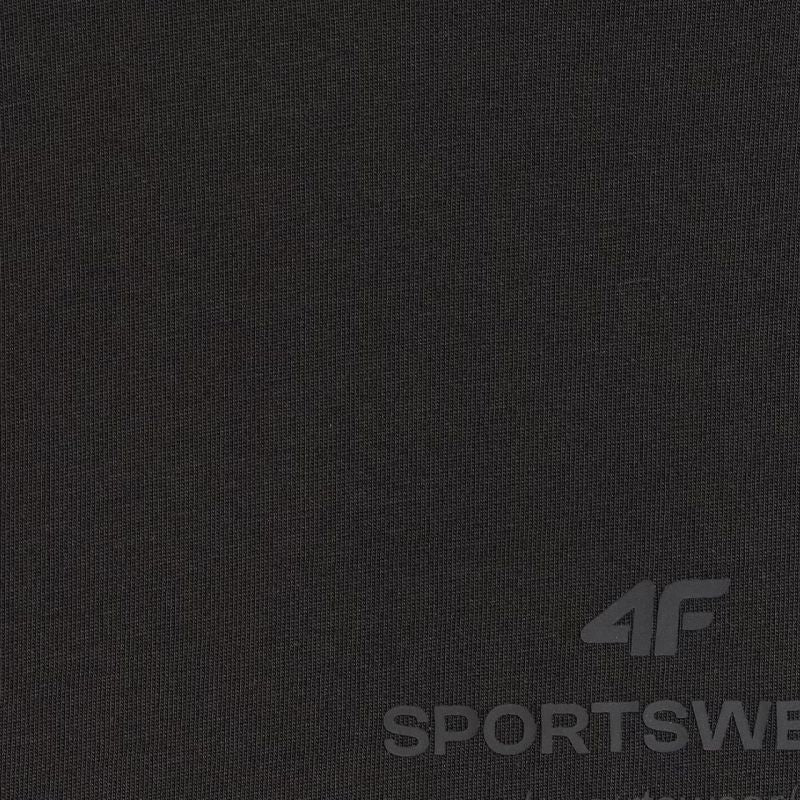 4f Men's T-shirt M2961 deep black 4FWAW25TTSHM2961 20S Ruházat