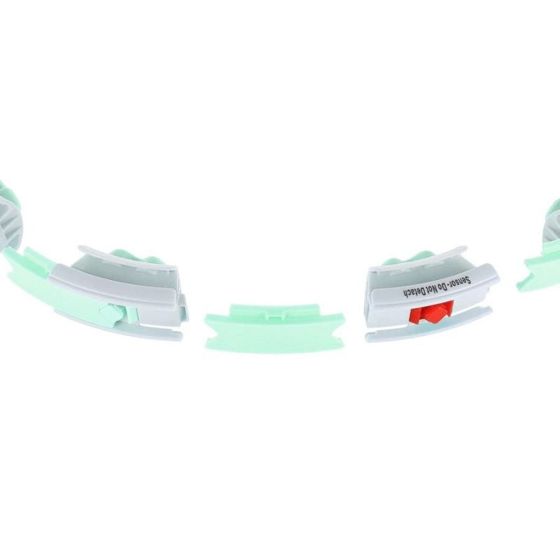 HMS Hula hoop HHW06 with studs, weight and counter green zöld edzéssegítő 17-44-560