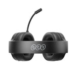 head QCY V200 Pro Wired Gaming Headphones with 7.1 Sound and Detachable Microphone - Black przewodowe \ czarny headsets