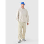 Men's sweatshirt with hood, open, 4F 4FWAW24TSWSM1310-11S kapucnis pulóver
