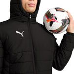 Puma Team Additions Hooded Padded Men's Jacket Black 659795 03 Ruházat