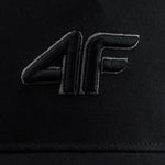 Children's baseball cap 4F U547 black 4FJWSS26ACABU547 21S fekete hats, caps