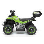 Enero Quad Car With Micron Battery Green zöld toys