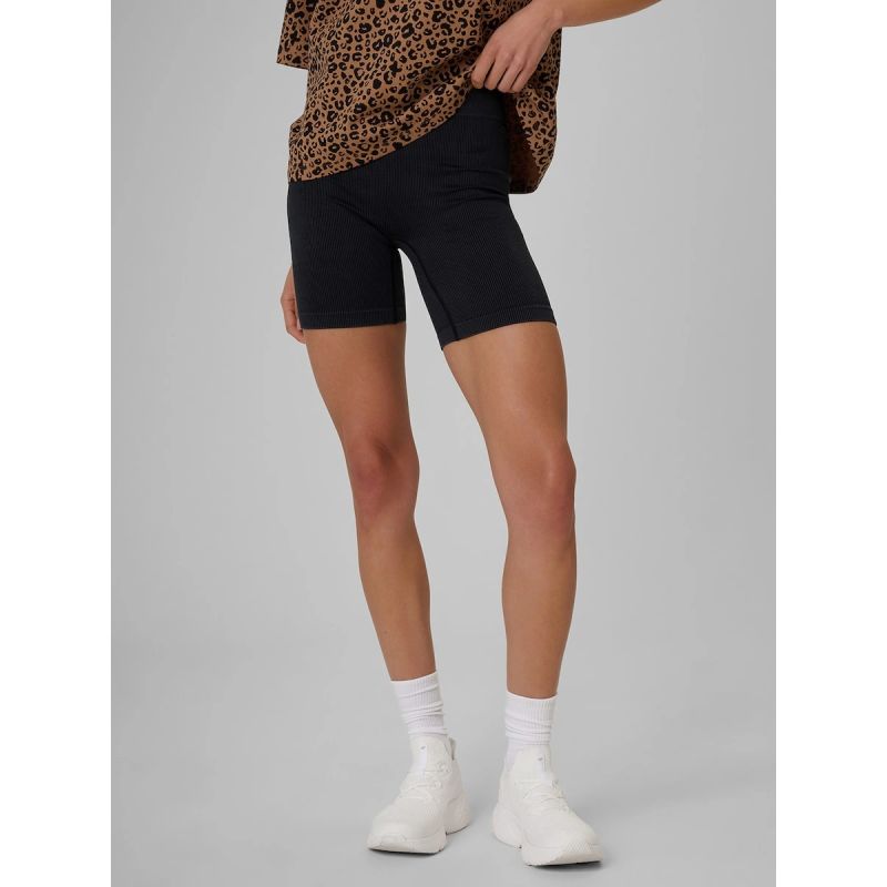 4F Women's ribbed knit leggings xs/s short