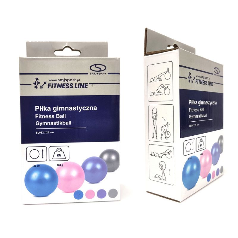 Smj Pilates rubber gym ball PVC BL032 25 cm HS-TNK-000009387 Edzőfelszerelés
