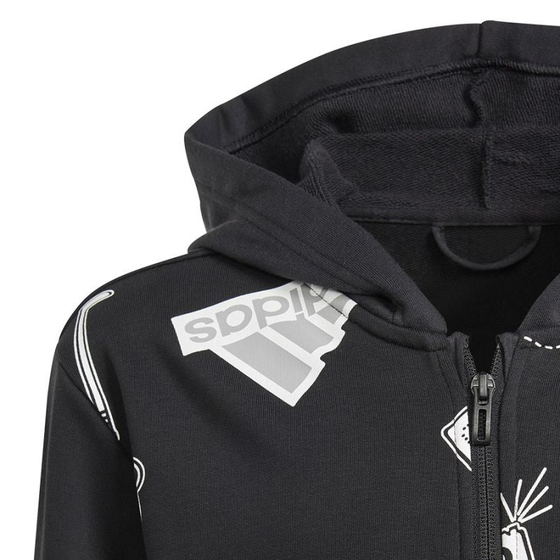 Adidas Bluv Full-Zip Hoodie Jr IN3300 Kapucnis pulóver