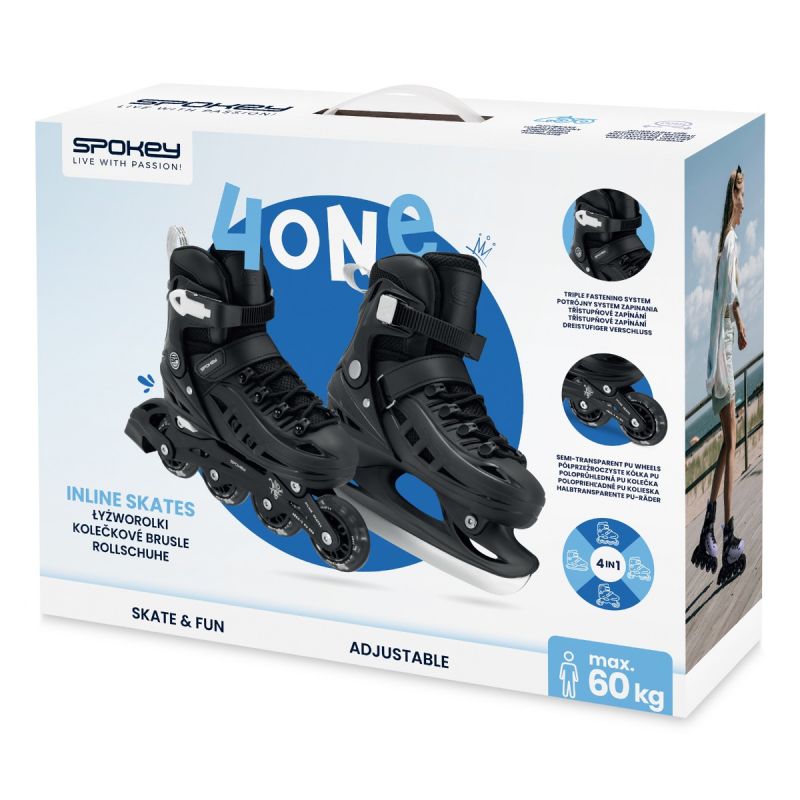 Spokey 4in1 4One Jr SPK-944646 roller skates size 34-38 Cipő