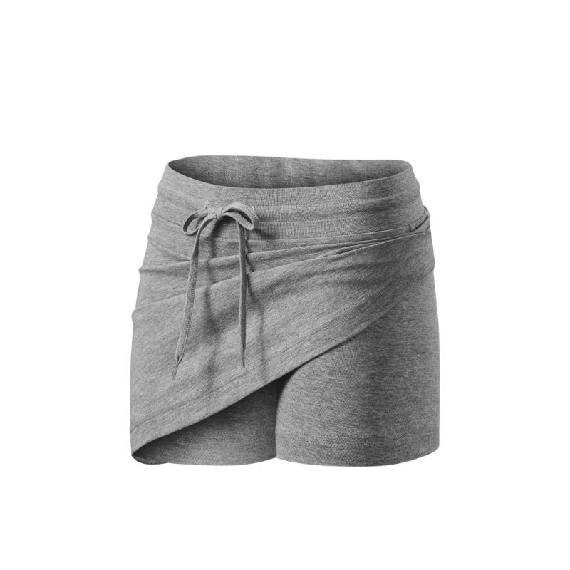 4f Two in one women's skirt (dark gray melange) Ruházat