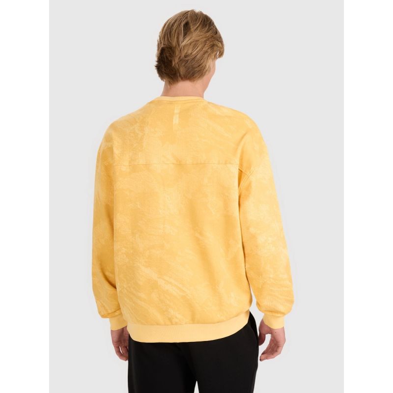 4f Men's sweatshirt without zipper, without hood 4FWSS25TSWSM1582-71A Egyéb