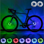 Rockbros USB Bicycle Wheel Light Multicolor