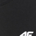 Men's T-shirt 4F M3341 deep 4FWMM00TTSHM3341 20S fekete póló