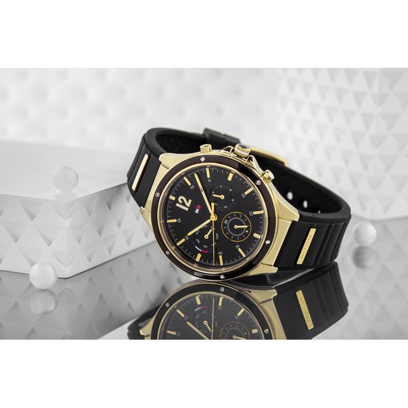 Tommy Hilfiger Eve 1782282 Women's Watch + BOX fekete pulóver