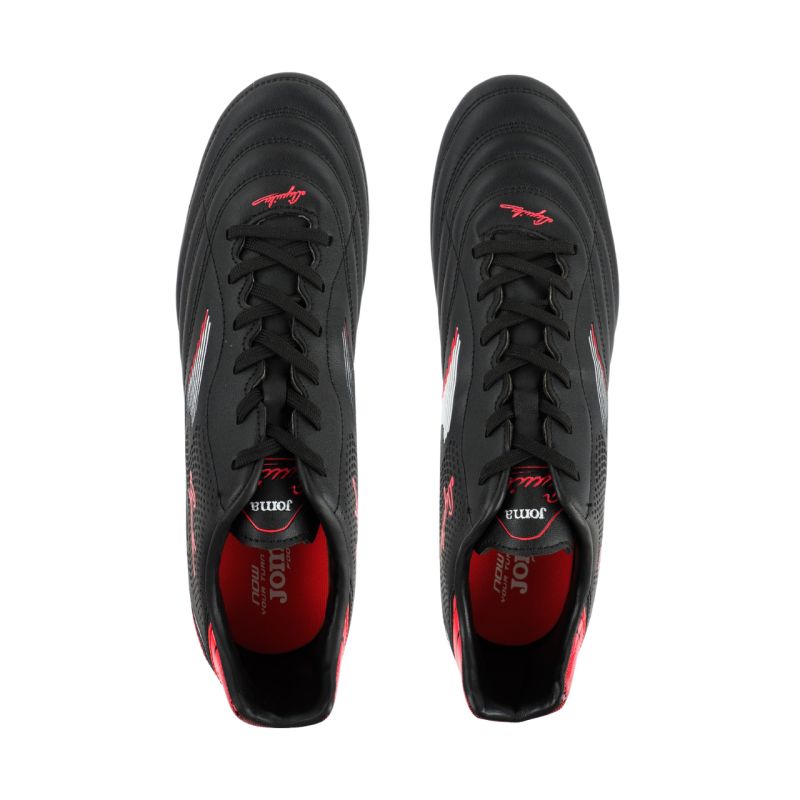 Joma Aquila FG football boots black and red AGUW2241 piros focicipő