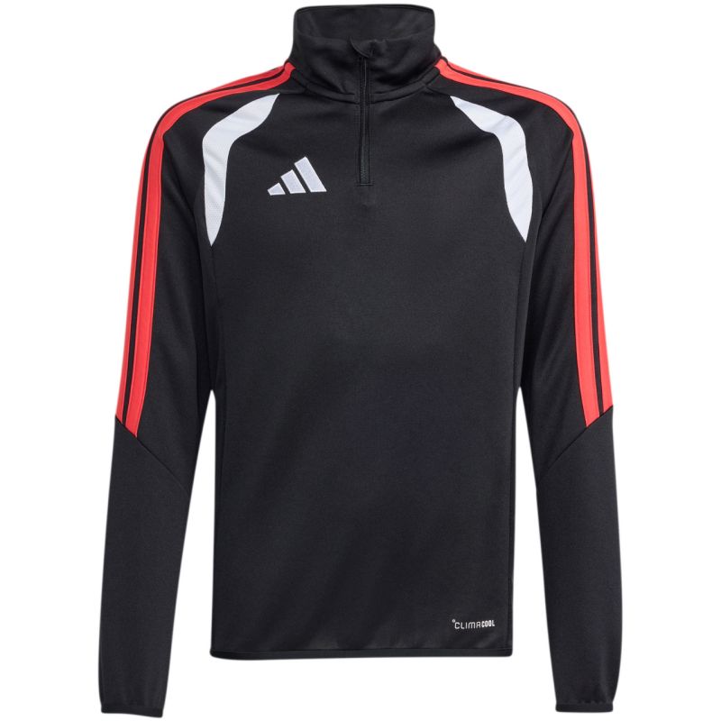 adidas Tiro 26 League Training Top for kids, black, white, and red, JY7159 104cm pulóver