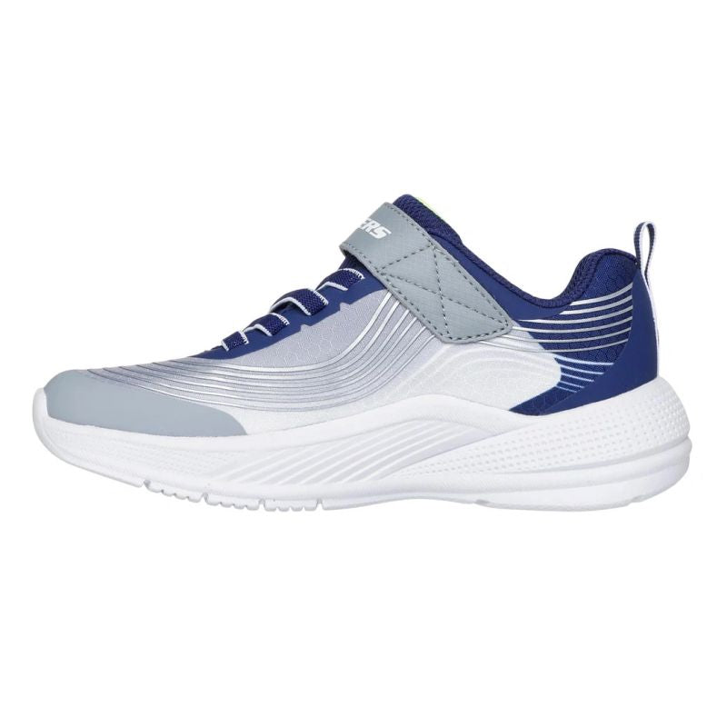 Skechers Microspec Advance 403926L-NVLG Navy/Light Gray szürke utcai cipő