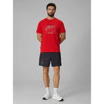 4F Men's regular printed T-shirt póló 4FRSS26TTSHM4039-62S
