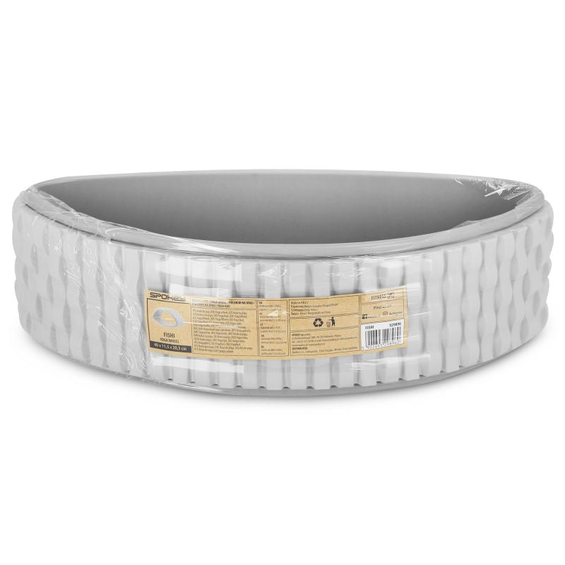 Spokey Fishi SPK-929896 Yoga Wheel szürke jógatégla