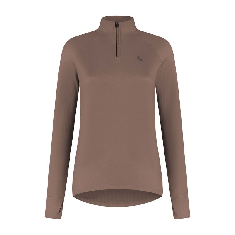 Rogelli ESSENTIAL mocha M running sweatshirt kerékpáros ruha SIRR2010002.960.M